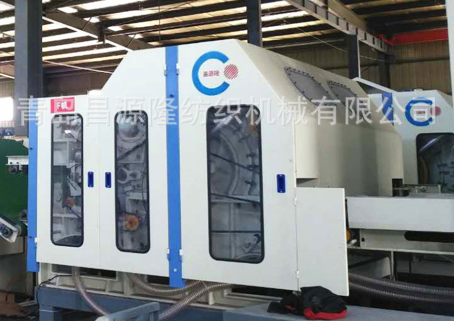 單錫林雙道夫梳理機 單錫林雙道夫梳理(lǐ)機