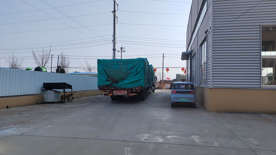 硬質棉生（shēng）產線發貨