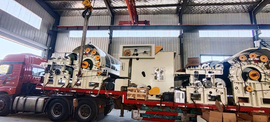 無膠棉設備發往（wǎng）孟加拉